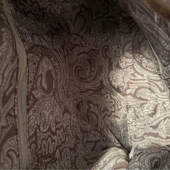 NWOT Bella Russo Faux Suede Slouch Bag 16x12x3.5 - Picture 9 of 9